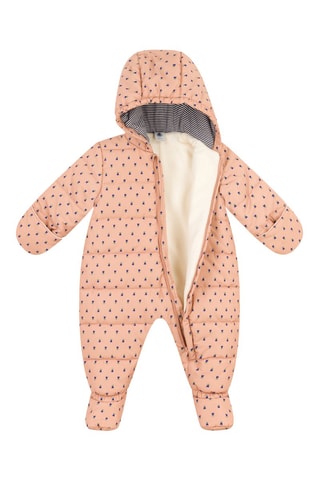 Combipilote à capuche - Rose