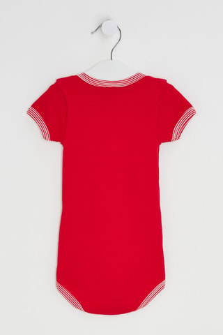 3 bodys - Blanc et rouge