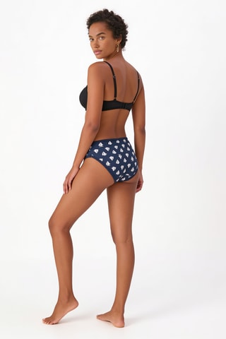 Culotte - Bleu marine et blanc