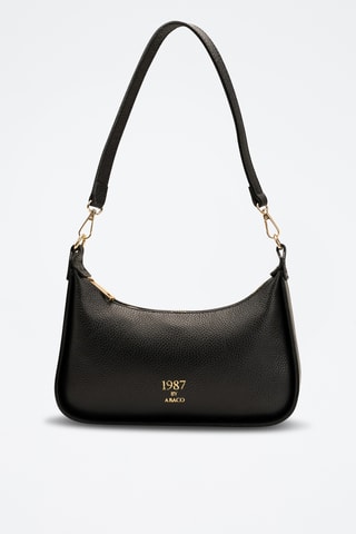 Bolso de piel Storm - Negro