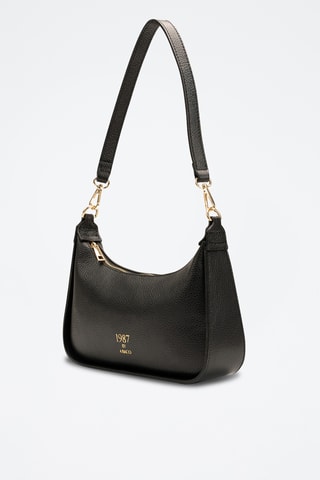 Bolso de piel Storm - Negro