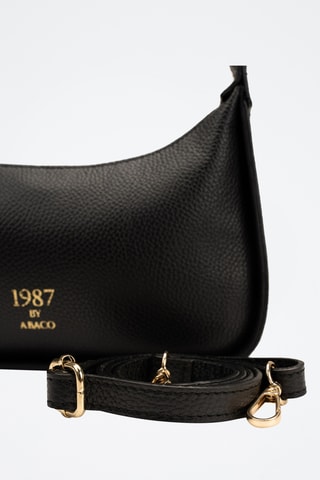 Bolso de piel Storm - Negro