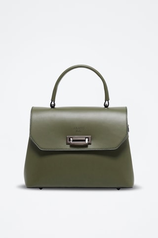 Bolso de piel de vaqueta Laurie - Verde