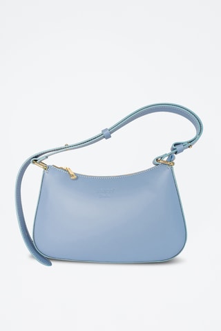 Bolso de piel Juna  - Azul claro