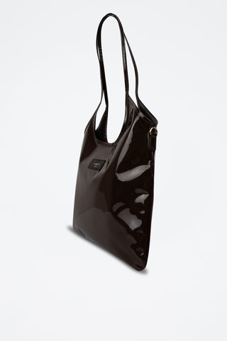 Bolso de piel Neven - Marrón