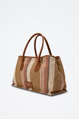 Bolso de piel Lyn - Camel