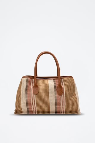 Bolso de piel Lyn - Camel