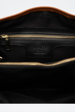 Bolso de piel Lyn - Camel