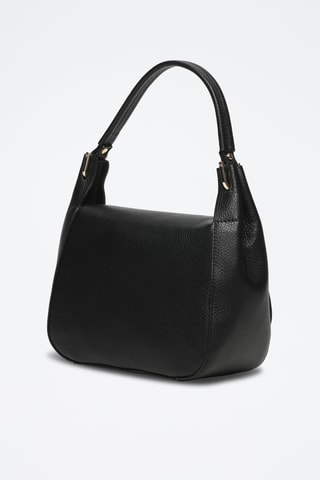 Bolso de piel Milva - Negro