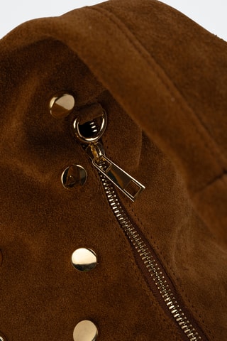 Bolso de piel Lennyx  - Camel