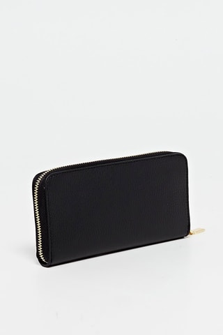 Cartera de piel Gali - Negro
