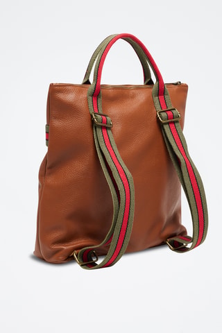 Mochila de piel Gao Dollaro - Camel