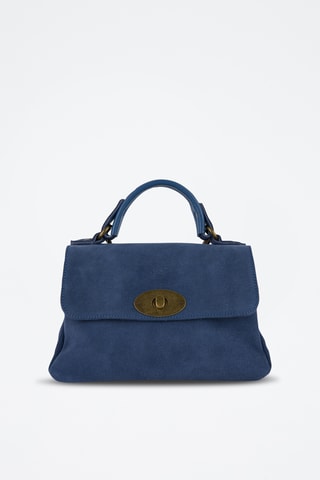 Bolso de piel Louis  - Azul