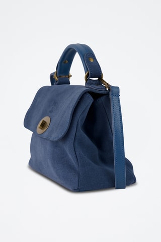 Bolso de piel Louis  - Azul