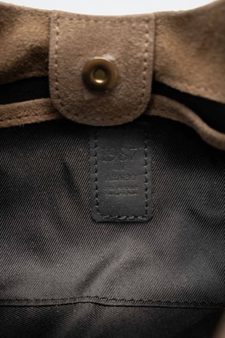 Bolso shopper de piel Rodeo - Topo