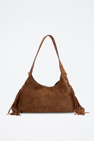 Bolso shopper de piel Rodeo - Camel