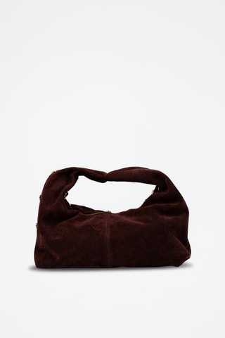 Bolso de piel Lennyx  - Burdeos