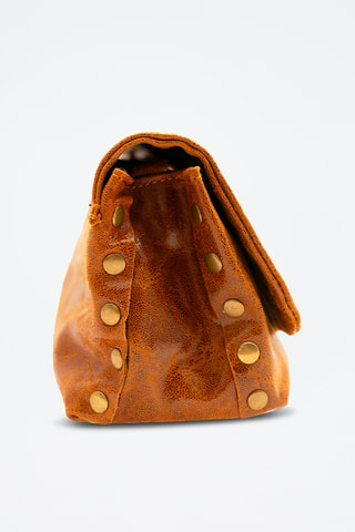 Bandolera de piel Hero - Camel