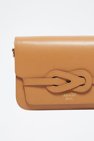 Bandolera de piel Ambre - Camel