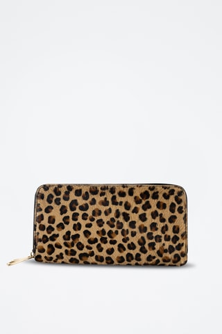 Cartera de piel Edge - Negro