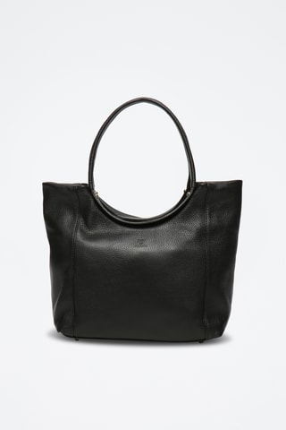 Bolso de piel Julia - Negro