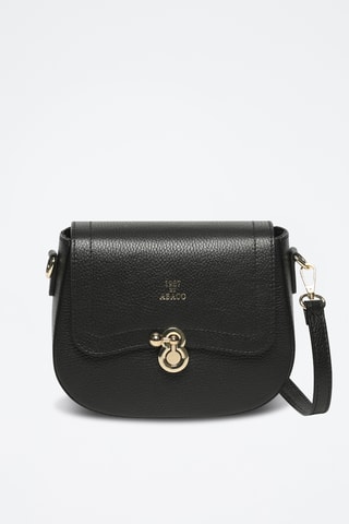 Bandolera de piel Susy - Negro