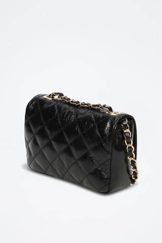 Bandolera de piel Avila - Negro