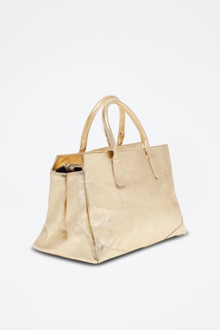Bolso de piel Myra - Dorado