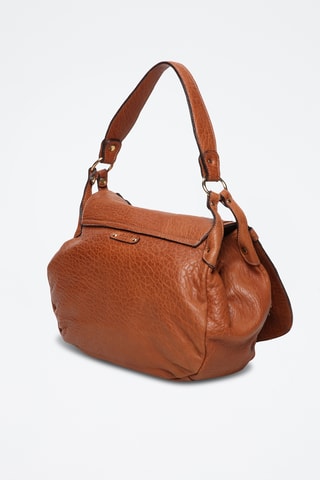 Bolso de piel de cordero Jamily - Camel