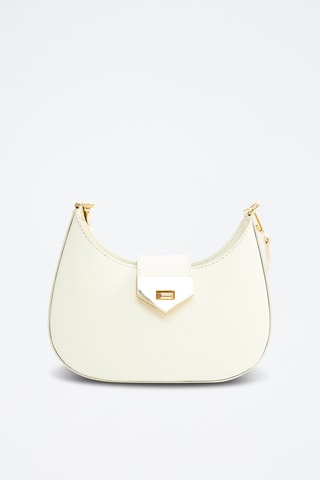 Bolso de piel Nella - Blanco