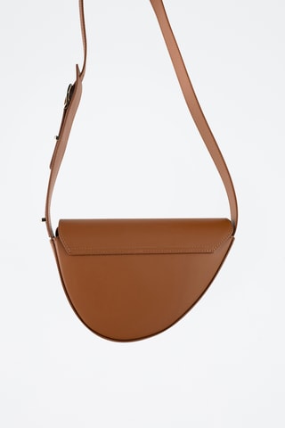 Bandolera de piel Raily - Camel