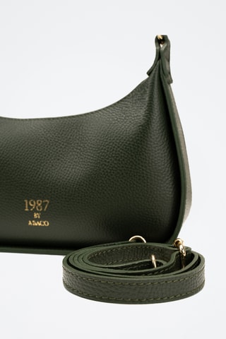 Bolso de piel Storm - Verde