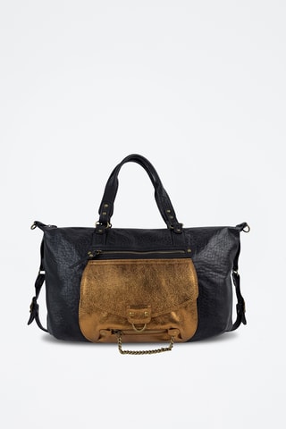 Bolso de piel Odelia  - Dorado