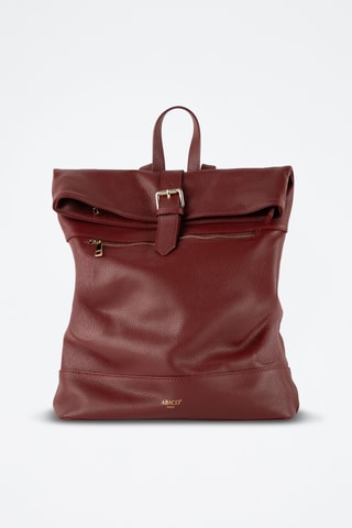 Mochila de piel Nash - Burdeos