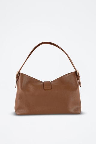 Bandolera de piel Ellad - Camel