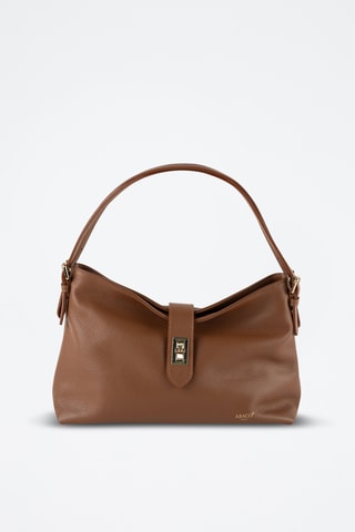 Bandolera de piel Ellad - Camel