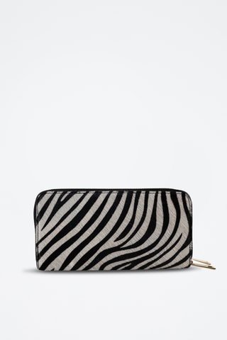 Cartera de piel Edge - Negro