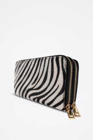 Cartera de piel Edge - Negro