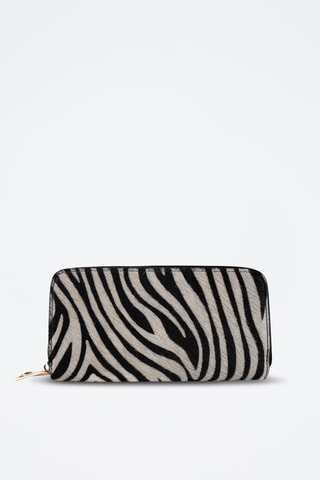 Cartera de piel Edge - Negro