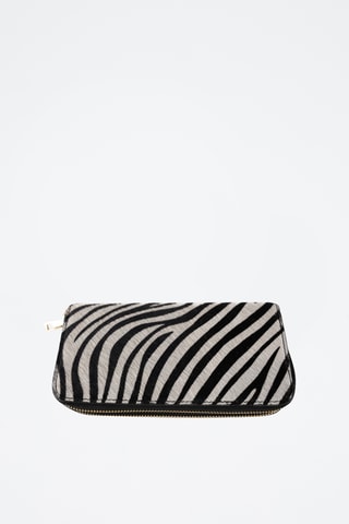 Cartera de piel Edge - Negro