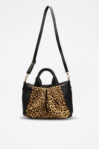 Bolso de piel Rogue - Negro