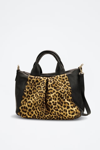 Bolso de piel Rogue - Negro