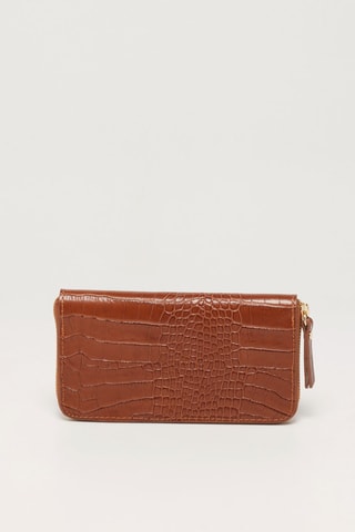 Cartera de piel Yna - Camel