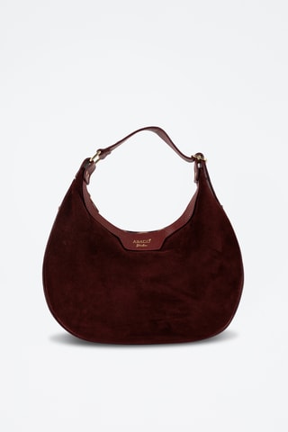 	Bolso de piel Siana  - Burdeos