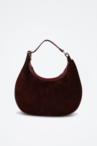 	Bolso de piel Siana  - Burdeos