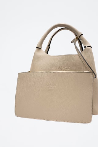 Bolso de piel Lola - Beige