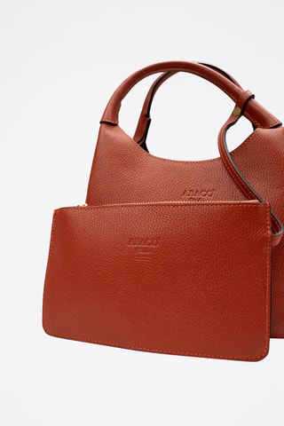 Bolso de piel Lola - Naranja