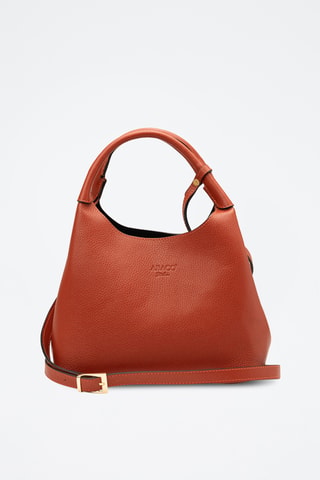 Bolso de piel Lola - Naranja