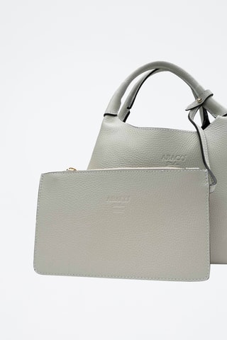 Bolso de piel Lola - Azul claro