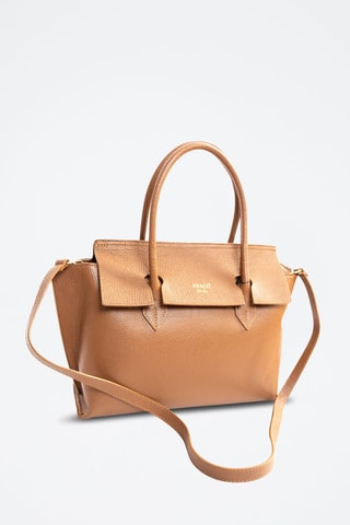 Bolso de piel Irena - Camel